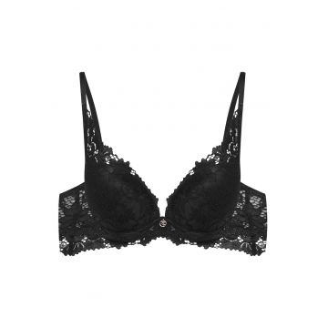 Sutien cu push-up Lollipop -  Textil - Negru Sutien cu push-up Lollipop -  Textil - Negru