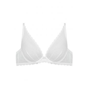 Sutien moale Oprah -  Dantela - Alb Sutien moale Oprah -  Dantela - Alb