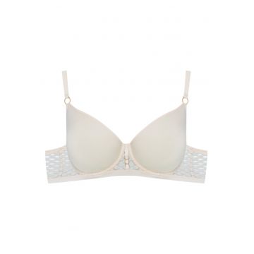 Sutien  Ohara - textil - captusit - bej nud Sutien  Ohara - textil - captusit - bej nud