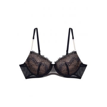 Sutien Push-up Bonjour  Negru Sutien Push-up Bonjour  Negru