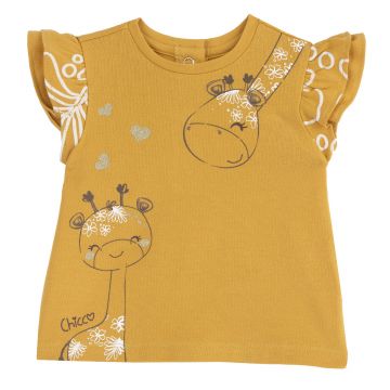 Tricou copii Chicco, Galben, 02155-70MFCO