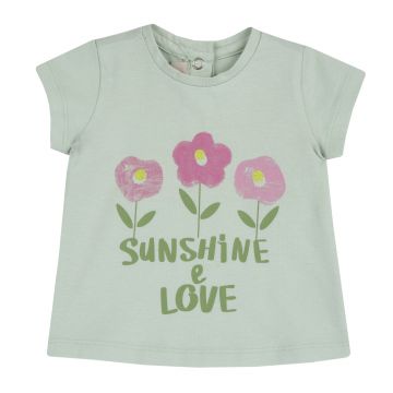 Tricou copii Chicco, verde deschis, 16898-68MFCO