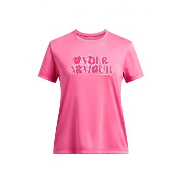 Tricou cu logo pe piept pentru fitness Wordmark Tricou cu logo pe piept pentru fitness Wordmark