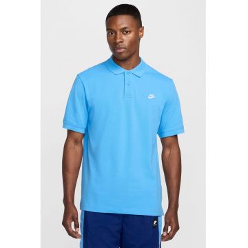 Tricou polo din material pique cu logo