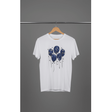 Tricou Premium cu Imprimeu Artistic – Made in Italy - Baloane