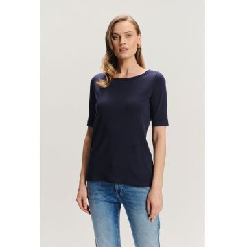 Tricou uni cu decolteu rotund Tricou uni cu decolteu rotund