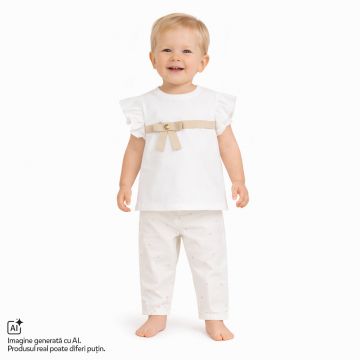Tricou copii Chicco, Alb, 01232-70MC