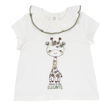 Tricou copii Chicco, Alb, 02156-70MFCO