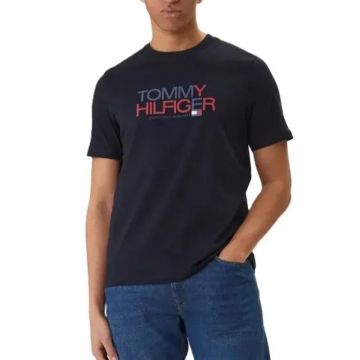 Tricou Tommy Hilfiger BRAND LOVE BIG TEXT TEE