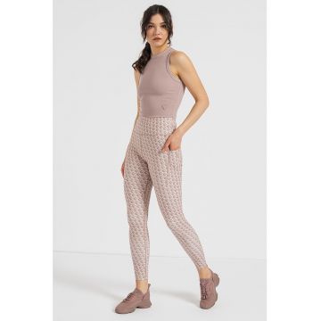 Top crop striat pentru fitness