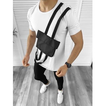 Tricou barbati alb slim fit Vagabond B1967 N5-3.2