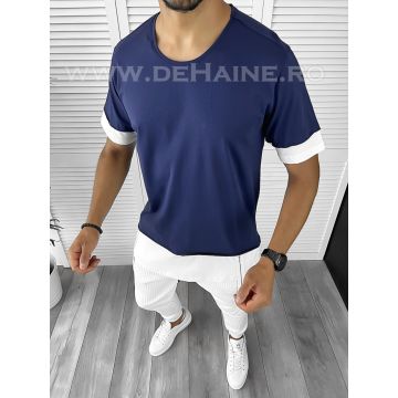 Tricou barbati bleumarin slim fit Vagabond B1971 N5-4.2