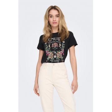 Tricou cu imprimeu grafic Lucy
