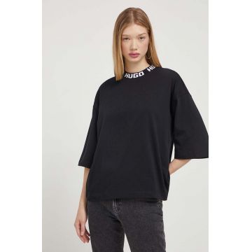 HUGO tricou din bumbac Dinaya