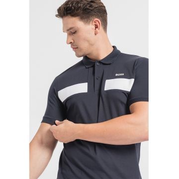 Tricou polo cu logo brodat Paule