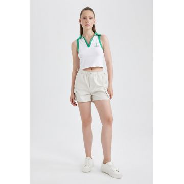 Top polo crop
