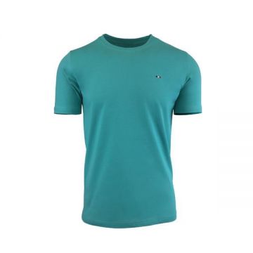 Tricou barbat, uni, culoare verde Univers Fashion, 2XL