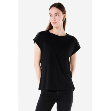 Tricou cu decolteu rotund