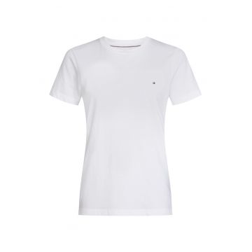 Tricou de bumbac organic cu logo discret