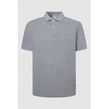 Tricou polo din bumbac pique