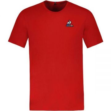 Tricou barbati Le Coq Sportif Ess Tee Ss 2310549-05, XXL, Rosu