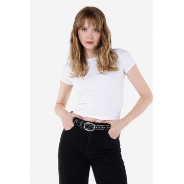 Tricou elastic din amestec de modal