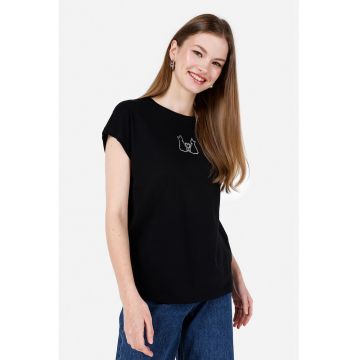 Tricou cu imprimeu grafic